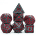 Huge Black Castle Dice Set - 25mm - Saltire Games