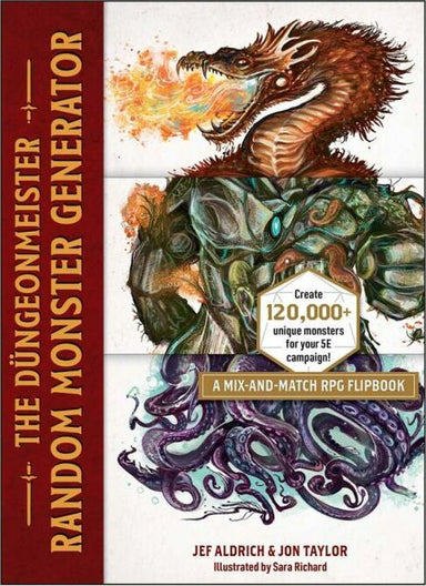 The Düngeonmeister Random Monster Generator: A Mix-and-Match RPG Flipbook (Düngeonmeister Series) - Saltire Games