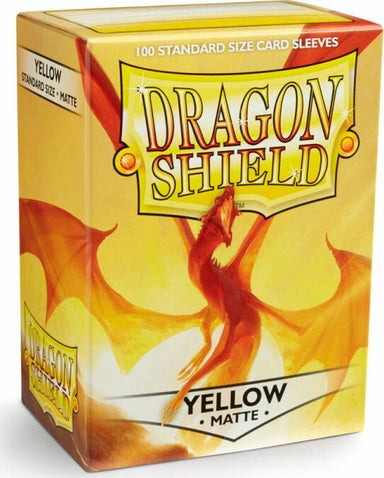 Dragon Shield Matte - Yellow - Saltire Games