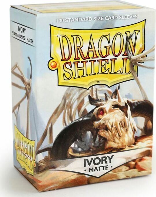 Dragon Shield Matte - Ivory - Saltire Games