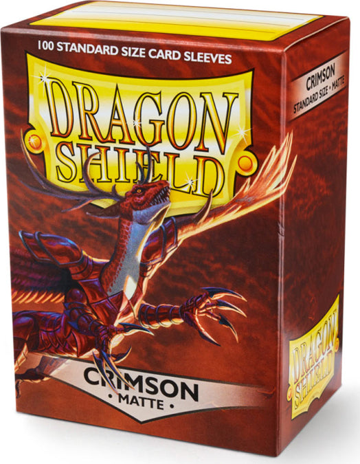 Dragon Shield Matte - Crimson - Saltire Games