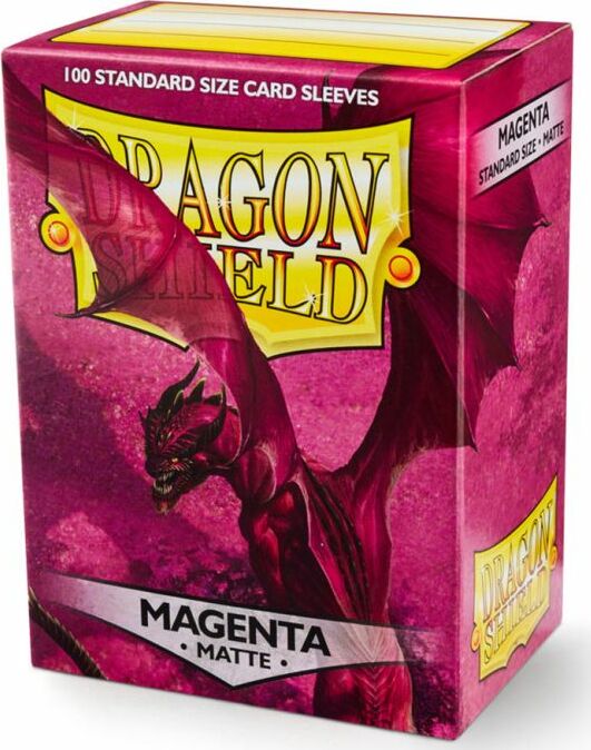 Dragon Shield Matte - Magenta - Saltire Games