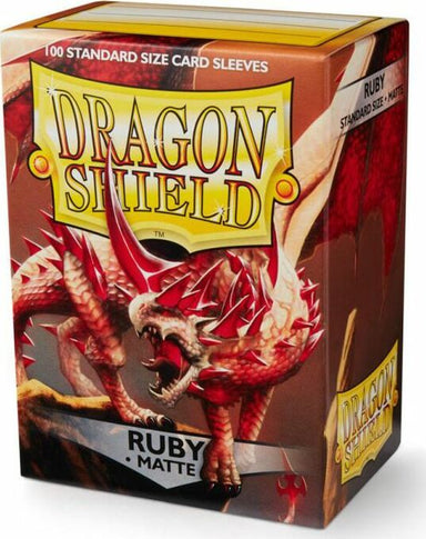 Dragon Shield Matte - Ruby - Saltire Games