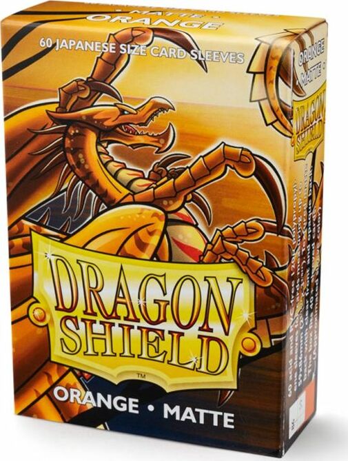 Dragon Shield Matte - Orange - Saltire Games