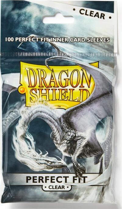 Dragon Shield Perfect Fit - Clear - Saltire Games