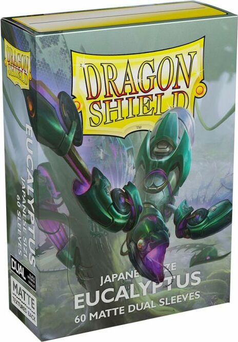 Dragon Shield Eucalyptus Japanese Size - Saltire Games