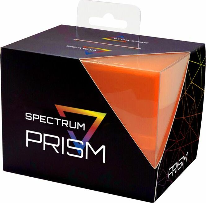 Prism Deck Case Orange - Saltire Games