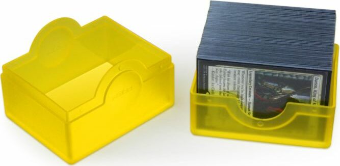 Prism Deck Case Yellow - Saltire Games