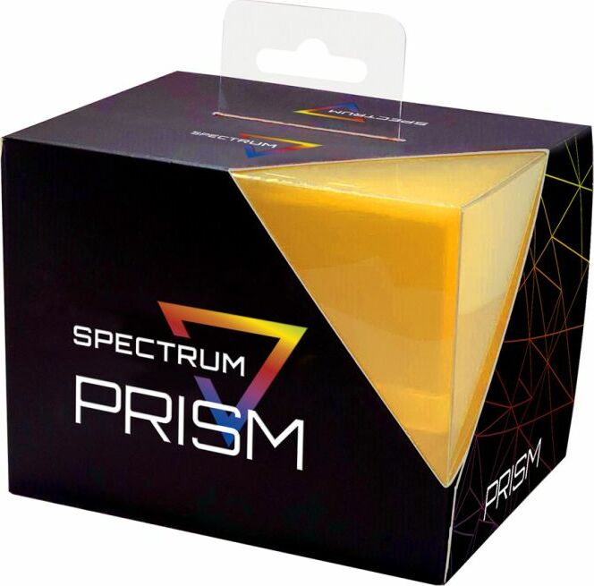 Prism Deck Case Yellow - Saltire Games