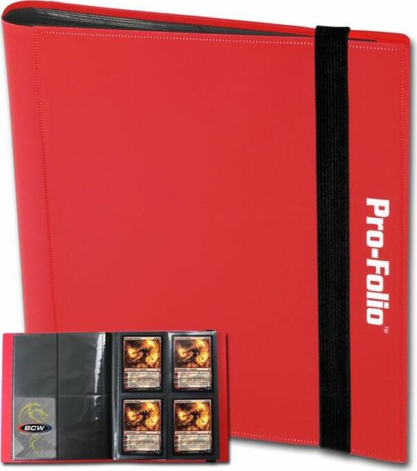 Folio 4-Pocket Album - Red - Saltire Games