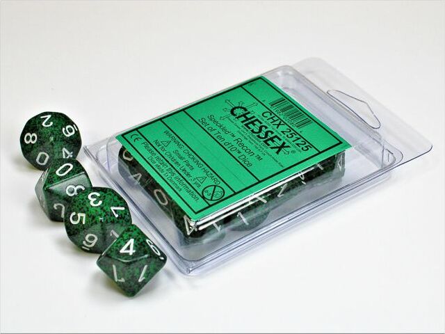 Speckled Recon d10 set - Saltire Games