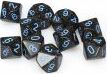 Speckled Blue Stars d10 set - Saltire Games