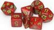 Speckled® Polyhedral Strawberry™ 7-Die Set - Saltire Games