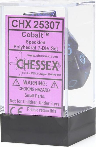 Speckled® Polyhedral Cobalt™ 7-Die Set - Saltire Games