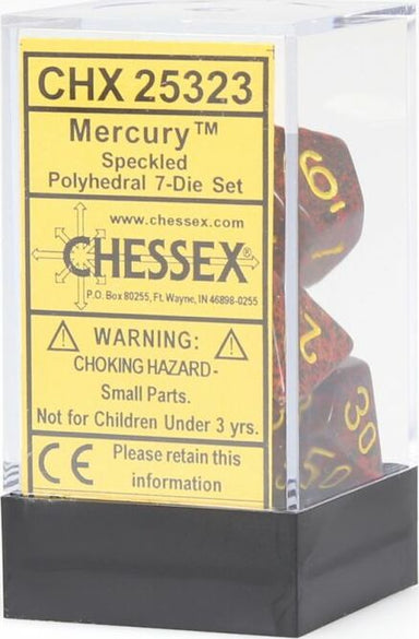 Speckled® Polyhedral Mercury™ 7-Die Set - Saltire Games