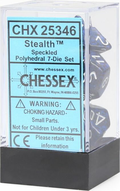 Speckled® Polyhedral Stealth™ 7-Die Set - Saltire Games