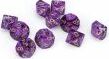 Vortex Purple Gold d10 set - Saltire Games