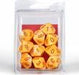 Festive Sunburst Yellow d10 set - Saltire Games