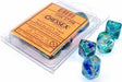 Oceanic/Gold Luminard D10 Set - Saltire Games