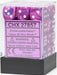 Festive® 12mm D6 Violet/white Dice Block™ (36 dice) - Saltire Games