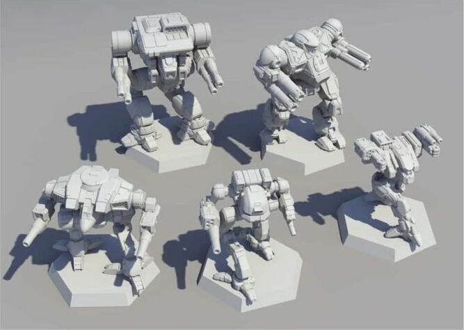 Battletech Clan Fire Star - Saltire Games