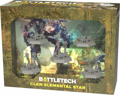 Battletech Clan Elemental Star - Saltire Games