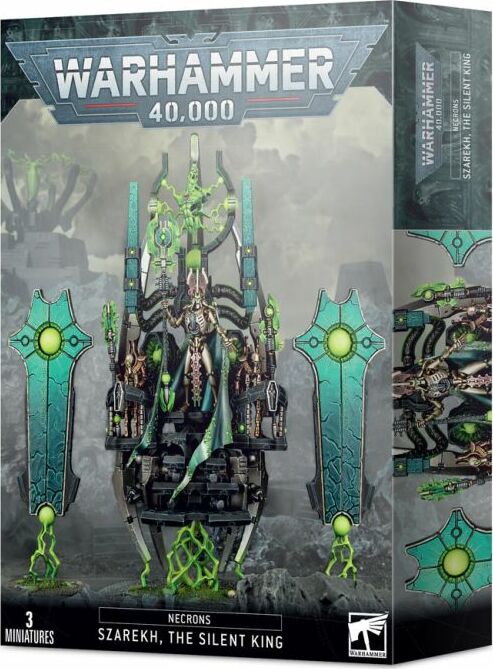 Necrons: SZAREKH THE SILENT KING - Saltire Games