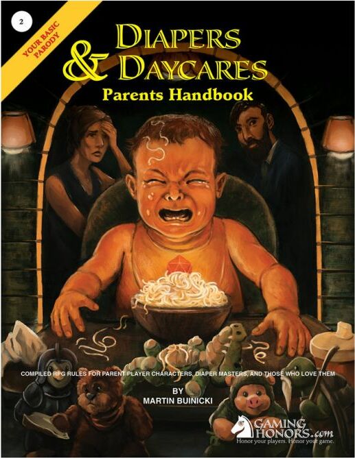 Diapers & Daycares: Parents Handbook, Your Basic Parody - Saltire Games