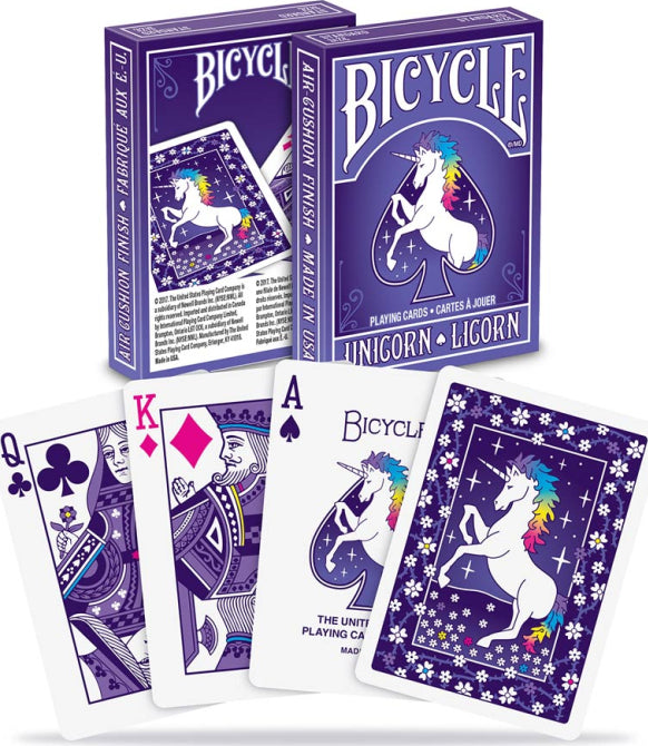 Bicycle Unicorn Playing Cards - Saltire Games