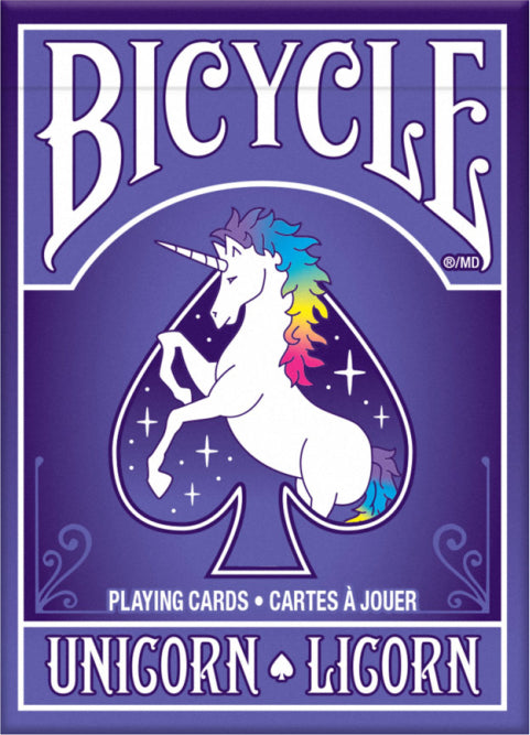 Bicycle Unicorn Playing Cards - Saltire Games