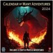 2024 Calendar of Many Adventures - Saltire Games