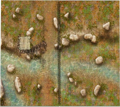 Giant Book of Battle Mats Wilds Wrecks and Ruins - Saltire Games