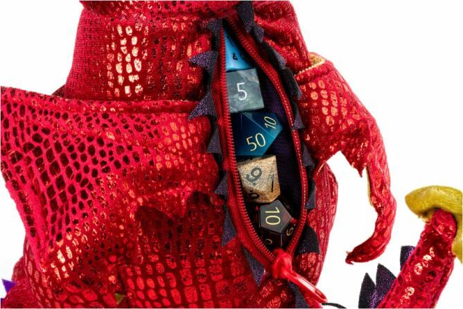 FanRoll: Dragon - Plush Dice Bag - Saltire Games