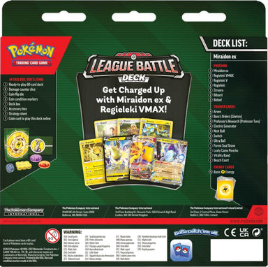 Pokemon TCG Miraidon League Battle Deck - Saltire Games