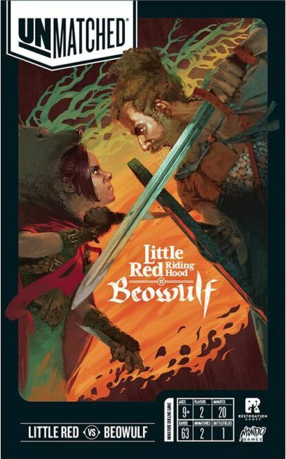 Unmatched: Little Red Riding Hood vs. Beowulf - Saltire Games