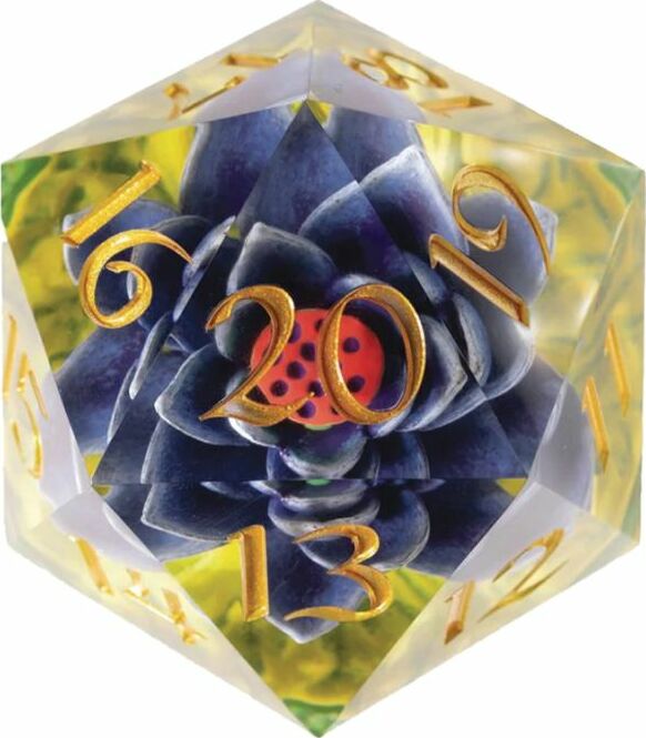 Black Lotus 54mm Spindown D20 - Saltire Games