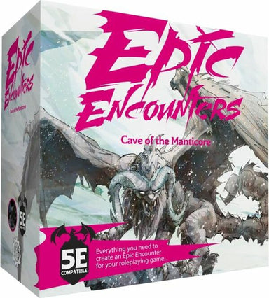 Epic Encounters Cave of the Manticore - Saltire Games