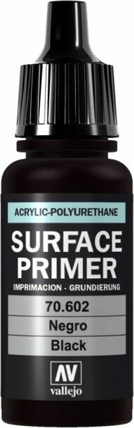 Black Surface Primer 17mL - Saltire Games