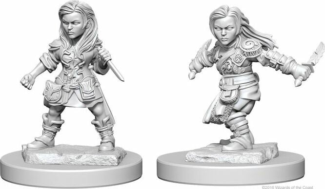 Female Halfling Rogue - Saltire Games