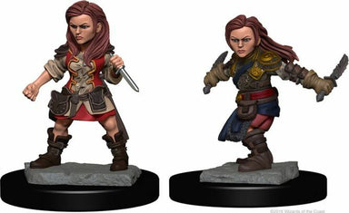 Female Halfling Rogue - Saltire Games