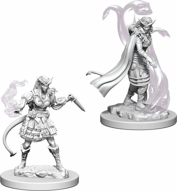 Female Tiefling Sorcerer - Saltire Games