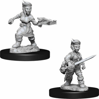 Female Halfling Rogue - Saltire Games