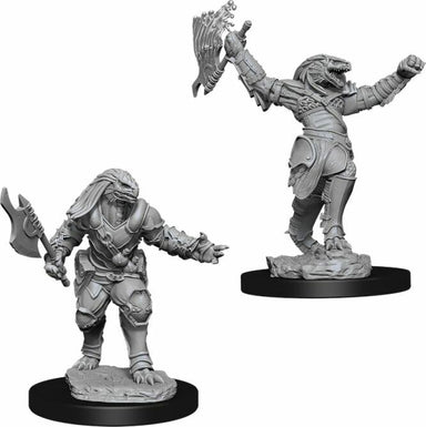 D&D: Nolzur's Marvelous Minis: Female Dragonborn Fighter W11 (Unpainted)