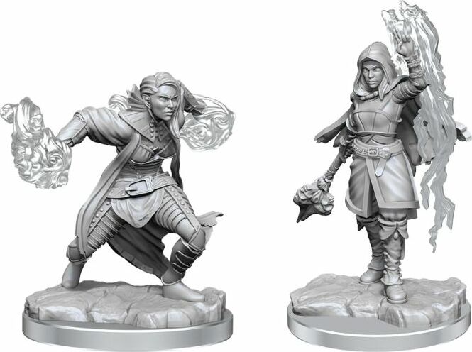 Half-Elf Warlocks - Saltire Games