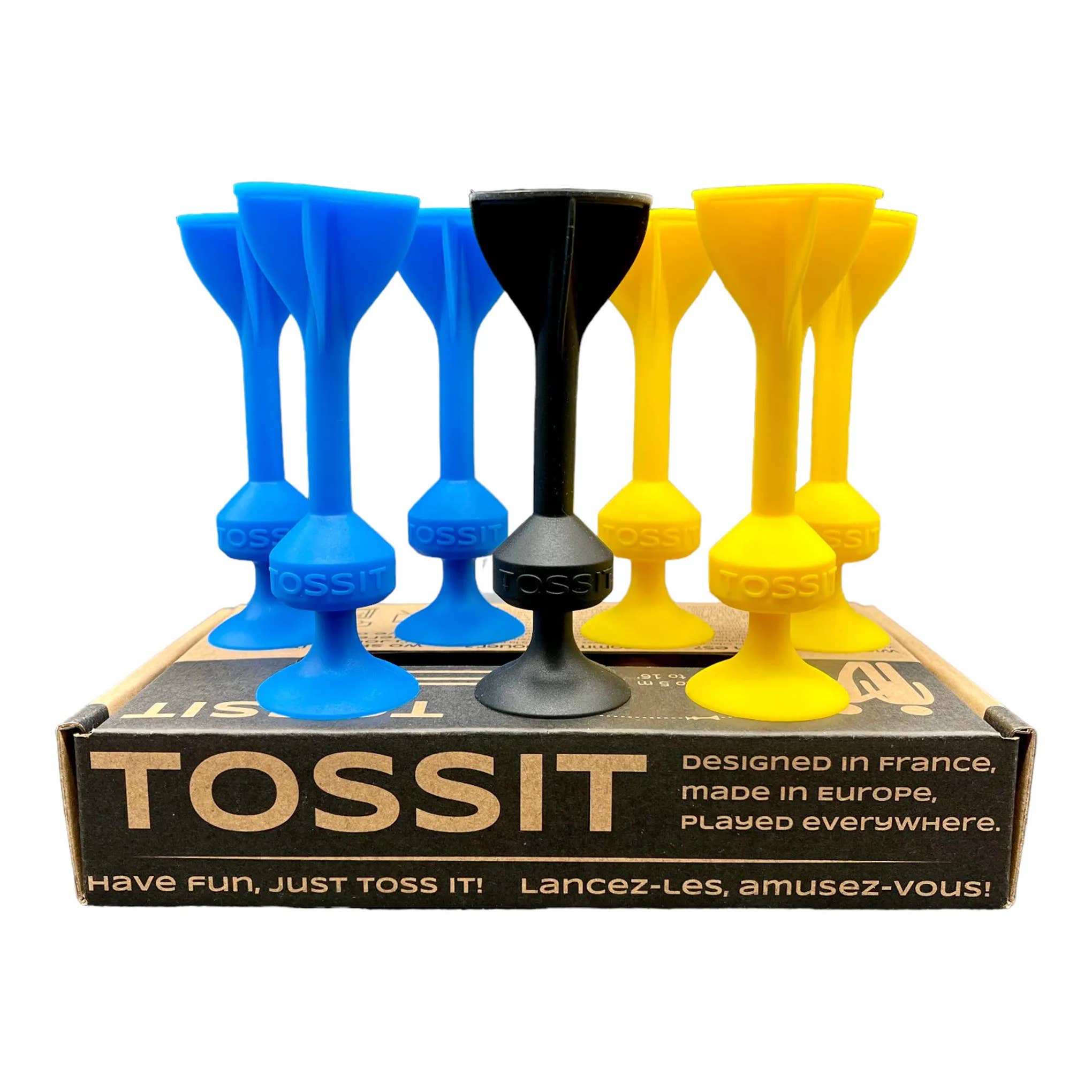 TOSSIT - Original Game Blue/Yellow - Saltire Games