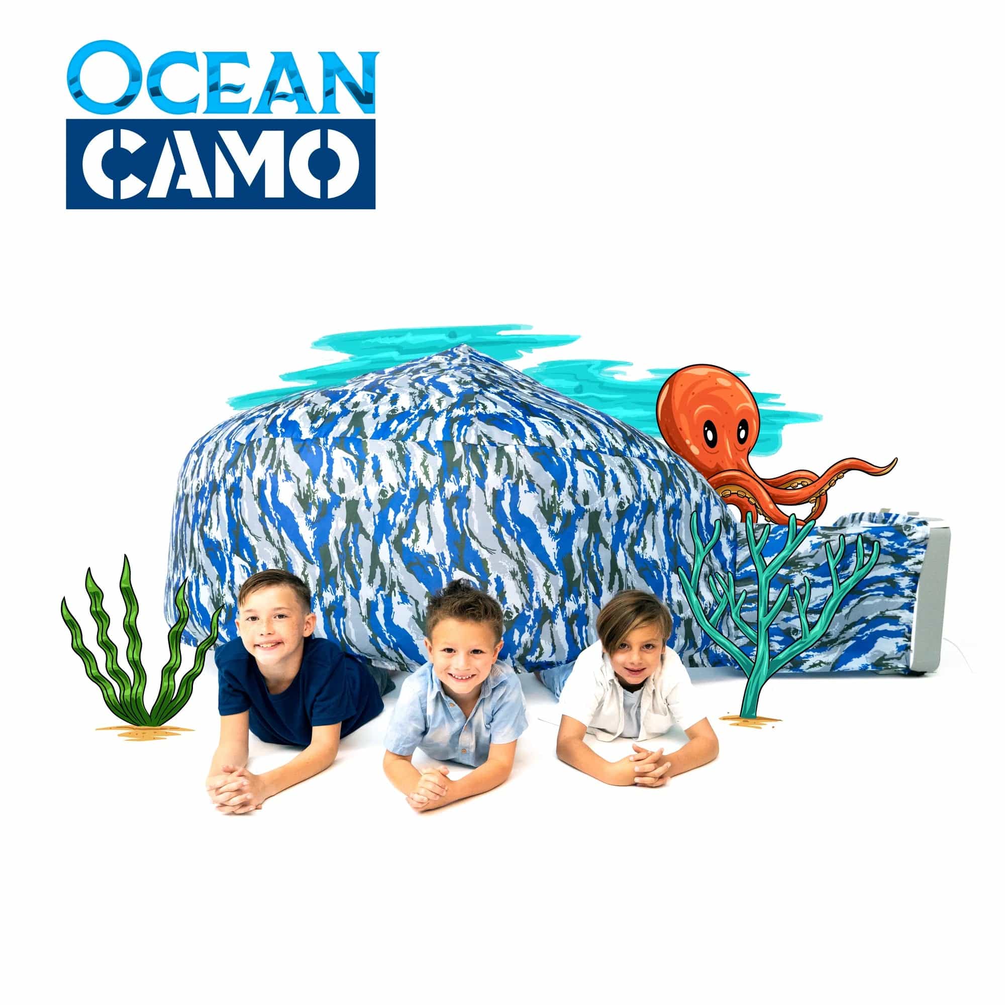 The Original Airfort - Ocean Camo - Saltire Games