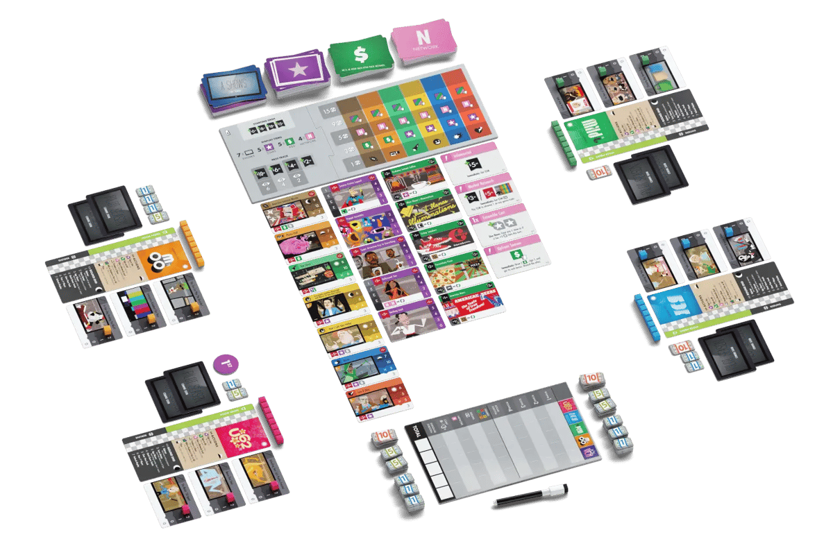 Board Game Allplay The Networks: Primetime