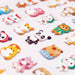 Angels Craft Kawaii Animal Puffy Stickers – Cute Character Mix – 48 pcs