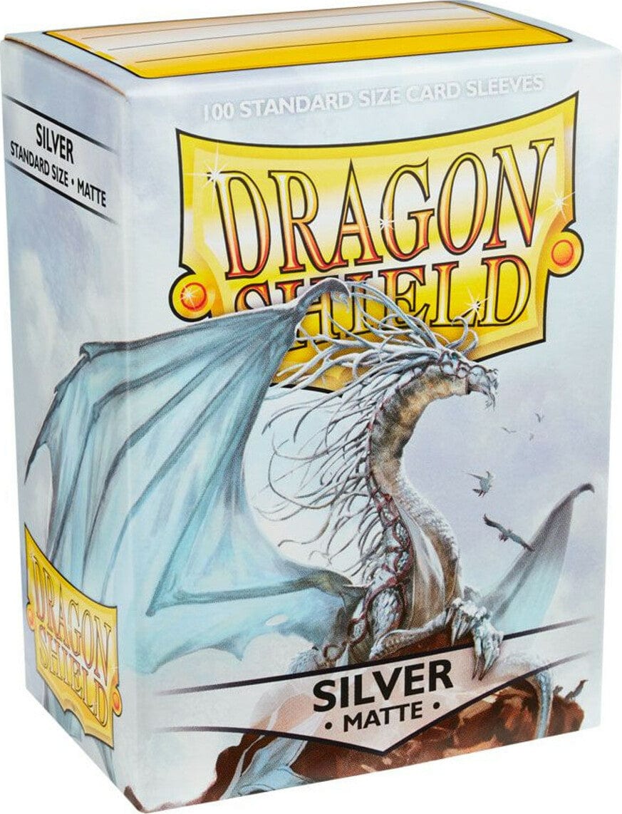 Dragon Shield Matte - Silver - Saltire Games