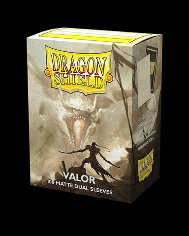 Dragon Shield Valor 100 Matte Dual Sleeves - Saltire Games